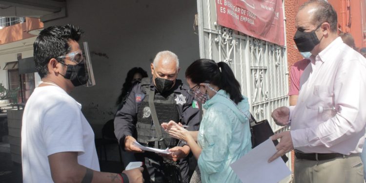 Todo listo en edificio Papagayo para aplicación de vacuna contra la COVID-19