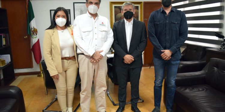 Trabajaran mano a mano por el desarrollo de la ciudad el ayuntamiento de Cuernavaca y PEMEX