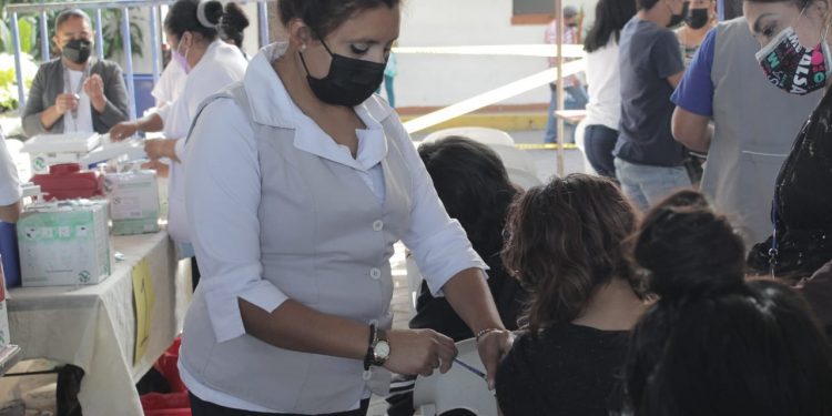 Todo listo en las instalaciones del Ayuntamiento de Cuernavaca para aplicar dosis de refuerzo contra la Covid-19