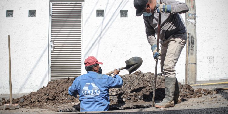 Termina SAPAC sustitución de drenaje en Lomas de Cortés
