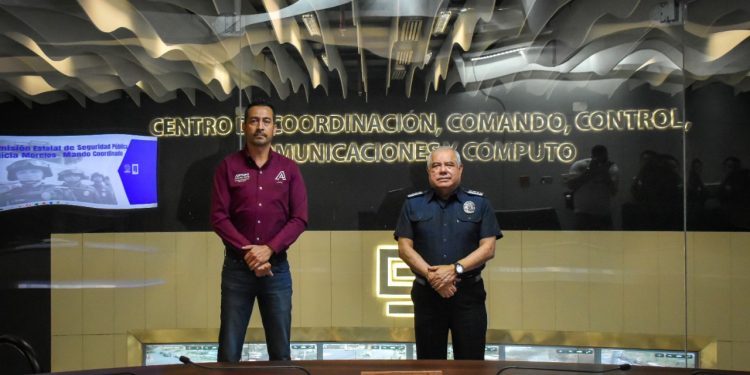 Acuerdan el diputado Arturo flores y titular de la CES, realizar tareas en favor de la seguridad del estado