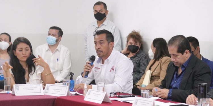 Pacto por la seguridad de los morelenses, propone Arturo Pérez en comparecencia del titular de la CES