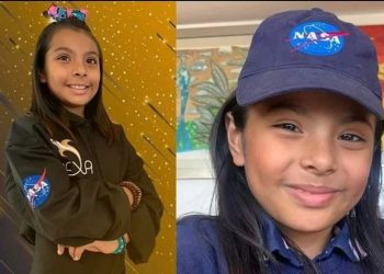Adhara Maite Pérez es una niña mexicana prodigio que sueña con ser astronauta