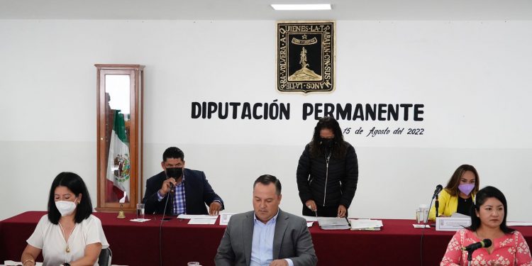 REALIZA DIPUTACIÓN PERMANENTE SESIÓN ORDINARA DEL 2º RECESO LEGISLATIVO DEL 1er. AÑO DE EJERCICIO CONSTITUCIONAL
