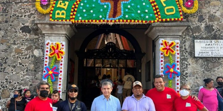 Acude José Luis Urióstegui a la Feria Patronal de Amtitlan que se realizará este fin de semana