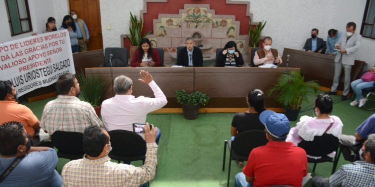 Continuan reuniones de trabajo para la regulación y reubicación del comercio ambulante en Cuernavaca