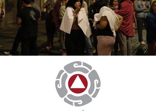 Reportan saldo blanco en Morelos tras sismo registrado en la madrugada