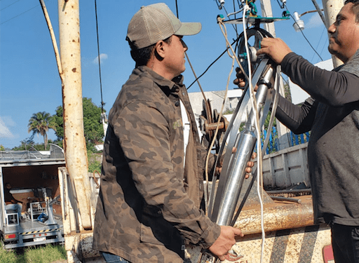 Concluye SAPAC trabajos de rehabilitación en el pozo de Chamilpa 2