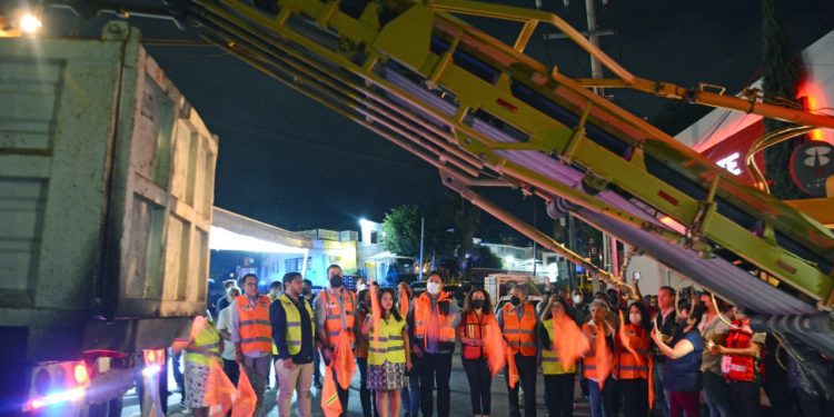 El ayuntamiento de Cuernavaca da inicio de obras en Plan de Ayala y La Lagunilla