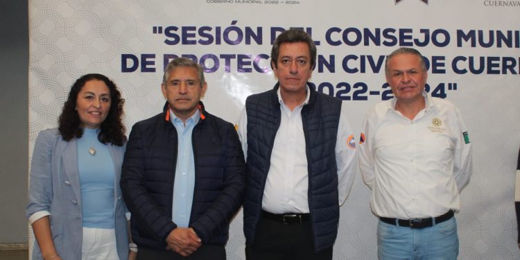 Encabeza José Luís Urióstegui instalación del Comité Municipal de Contingencias de Cuernavaca