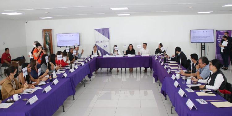 Realizan sesión de mesa de armonización legislativa para abolir la discriminación y violencia contra las mujeres