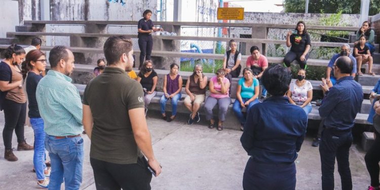 Continúa la presencia de las autoridades del municipio Cuernavaca en la Colonia los Pilares