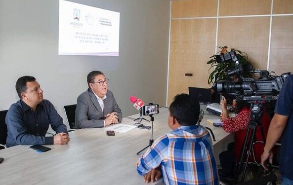 Activa SMyT el sistema de validación de licencias de conducir del estado de Morelos