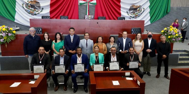 Entrega Congreso del estado la “Presea Gral. Emiliano Zapata Salazar, Mérito migrante 2022”