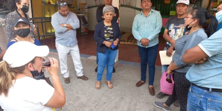 Refrenda SAPAC abastecimiento de agua en la colonia Tlatepexco