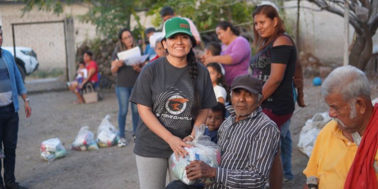 Lleva diputada Vero Anrubio el programa invernal 2022 a comunidades del Distrito Local Electoral X