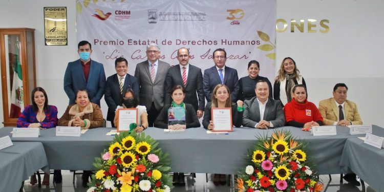 Entrega Congreso Premio Estatal de derechos Humanos “Lic. Carlos Celis Salazar” a Blanca Estela Kempis Robles