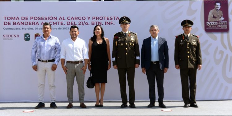 Refrenda José Luis Urióstegui trabajo interinstitucional con el ejercito a favor de la seguridad de Cuernavaca