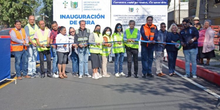 Entrega el ayuntamiento de Cuernavaca vialidades seguras en la ciudad