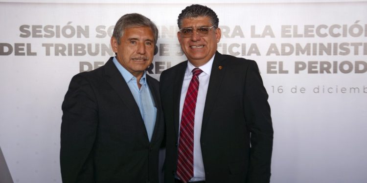 Desea éxito Urióstegui al nuevo magistrado presidente del Tribunal de Justicia Administrativa