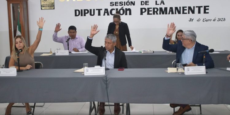 Clausura Congreso del estado los trabajos de la diputación permanente