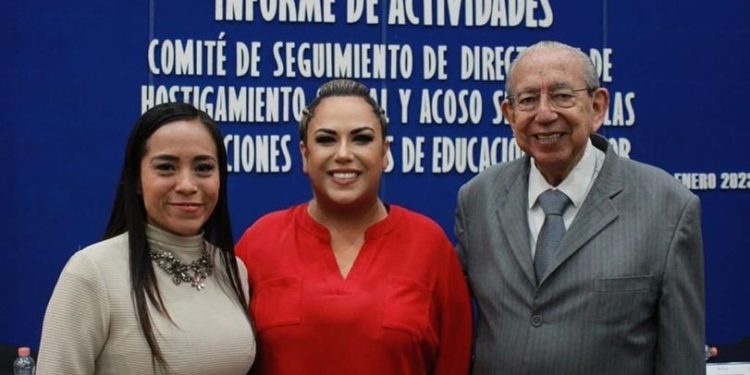 Se suma Tania Valentina para erradicar el acoso sexual dentro de instituciones educativas