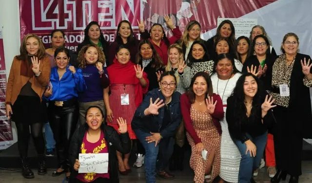 Participan las diputadas Paola cruz y Macrina Vallejo en Encuentro Nacional de Legisladores Locales de la 4T en la CDMX