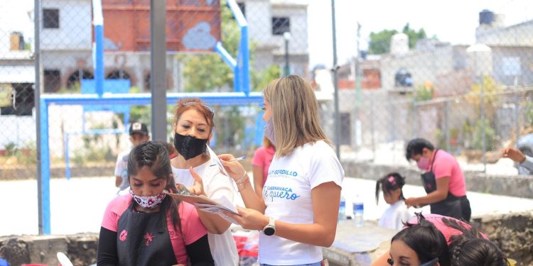 Beneficia diputada Andrea Gordillo a más de 5oo personas con sus jornadas de belleza “Enchúlate con Andy”