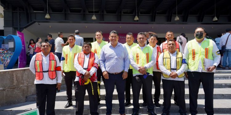Todo un éxito Simulacro Nacional 2023 en el Congreso de Morelos