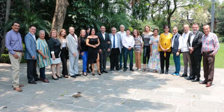 Sostiene Agustín Alonso reunión de trabajo con Grupo empresarial Morelos