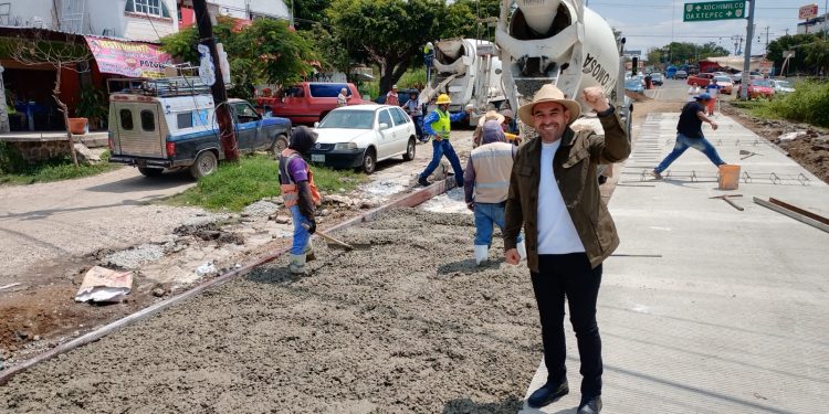 Da inicio Agustín Alonso a otra obra del Fondo de Infraestructura Municipal