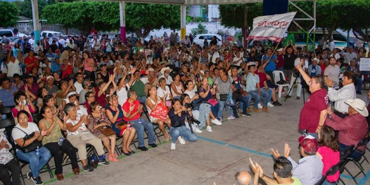 Recibe Víctor Mercado respaldo de gente de Yautepec en sus aspiraciones morenistas