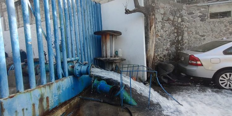 En proceso de concluir los trabajos de rehabilitación en el pozo “Alta Vista” por parte de SAPAC