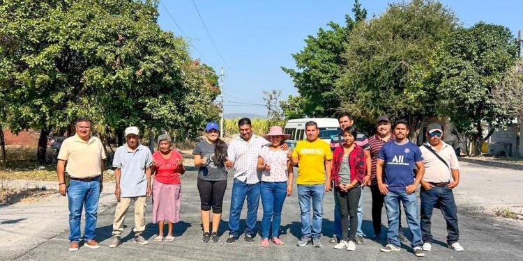 Concluyen obra de rehabilitación de avenida en el  municipio de Ayala