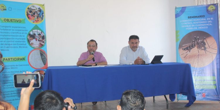 Ayuntamiento de Cuernavaca e Instituto Nacional de Salud Pública implementan modelo estratégico para el control del dengue