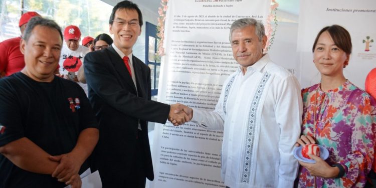 Japón, país invitado en la Fería de la Flor Cuernavaca 2024, con pabellón alusivo a su historia y tradiciones