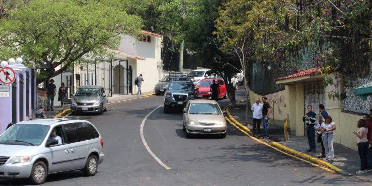 Quedó rehabilitada calle Chamilpa de la Colonia Miraval para una mejor comunicación a Leandro Valle y el Centro de Cuernavaca