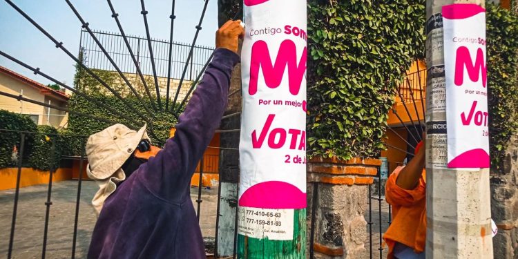 Exhorta ayuntamiento de Cuernavaca a partidos políticos y candidatos a retirar propaganda electoral en el municipio