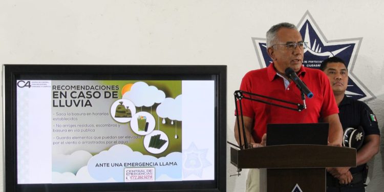 Emiten bomberos y policía vial de Cuernavaca recomendaciones para la temporada de lluvias