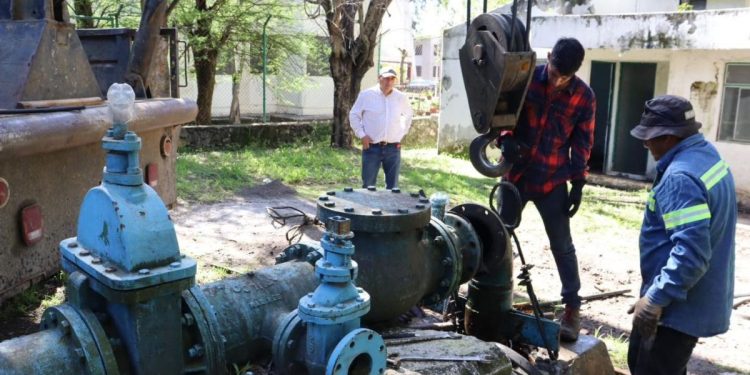 Inician SAPAC, Ceagua y Conagua trabajos de rehabilitación y equipamiento en pozo cuarteles