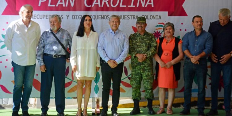 Presentan Sociedad Civil, la 24a Zona Militar y Ayuntamiento de Cuernavaca el Plan Carolina para recuperar imagen y tejido social de la colonia