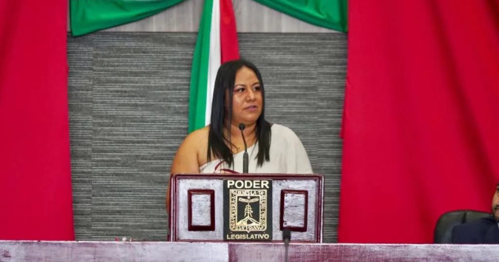 Sostiene la diputada Jazmín Solano, Al tomar protesta como presidenta de la Mesa Directiva del Ciudadano de Morelos