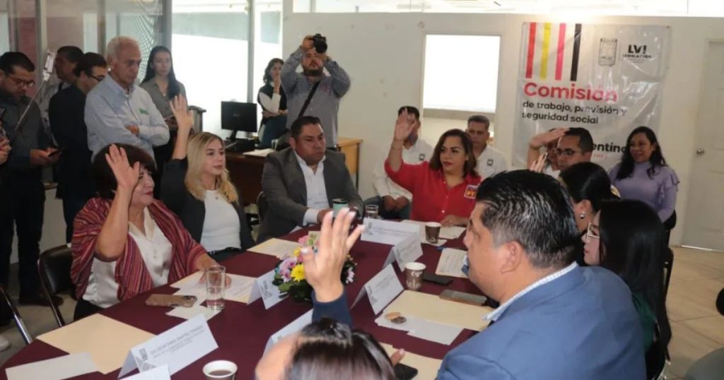 Encabeza diputada Tania Valentina Rodríguez insta de la Comisión de Trabajo y Seguridad Social