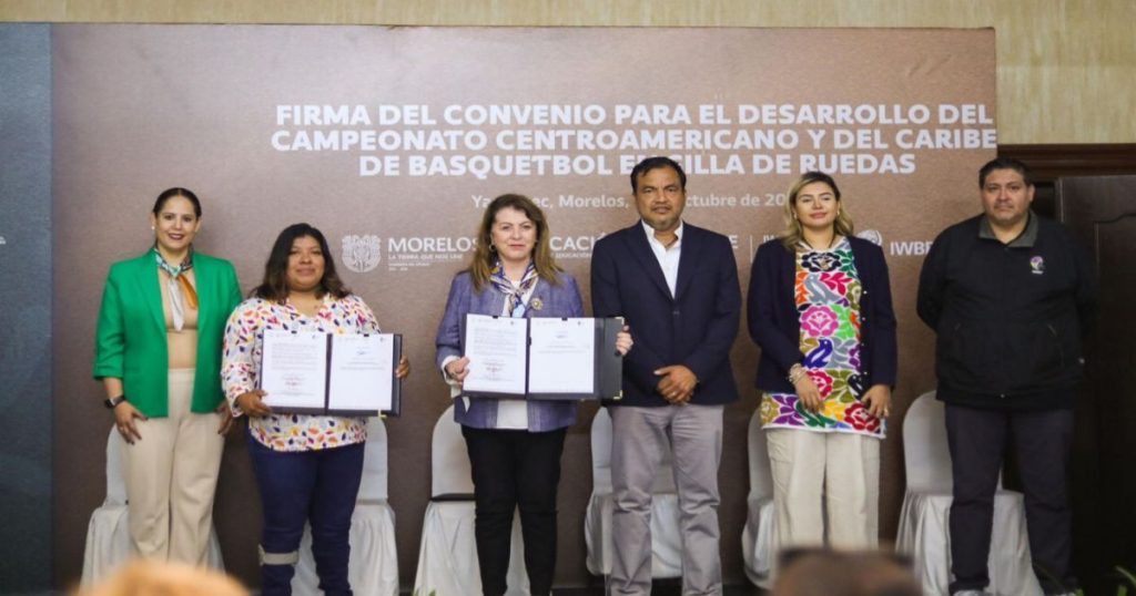 Morelos será sede del Campeonato Centroamericano y del Caribe de Básquetbol en silla de ruedas