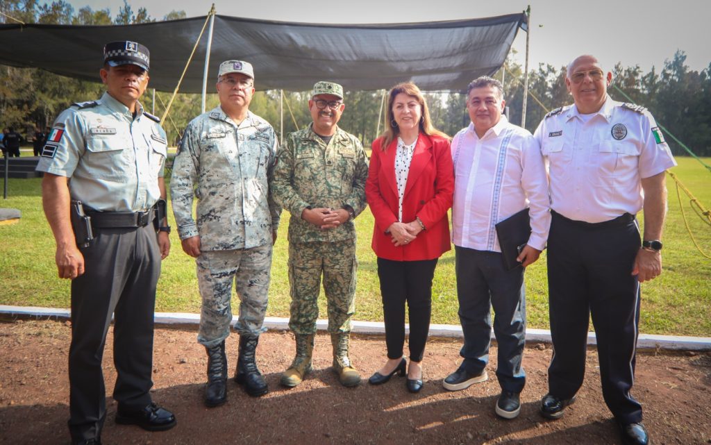 Refuerza gobierno de Margarita González Saravia estrategia de seguridad para la construcción de un morelos en paz y con justicia para sus habitantes