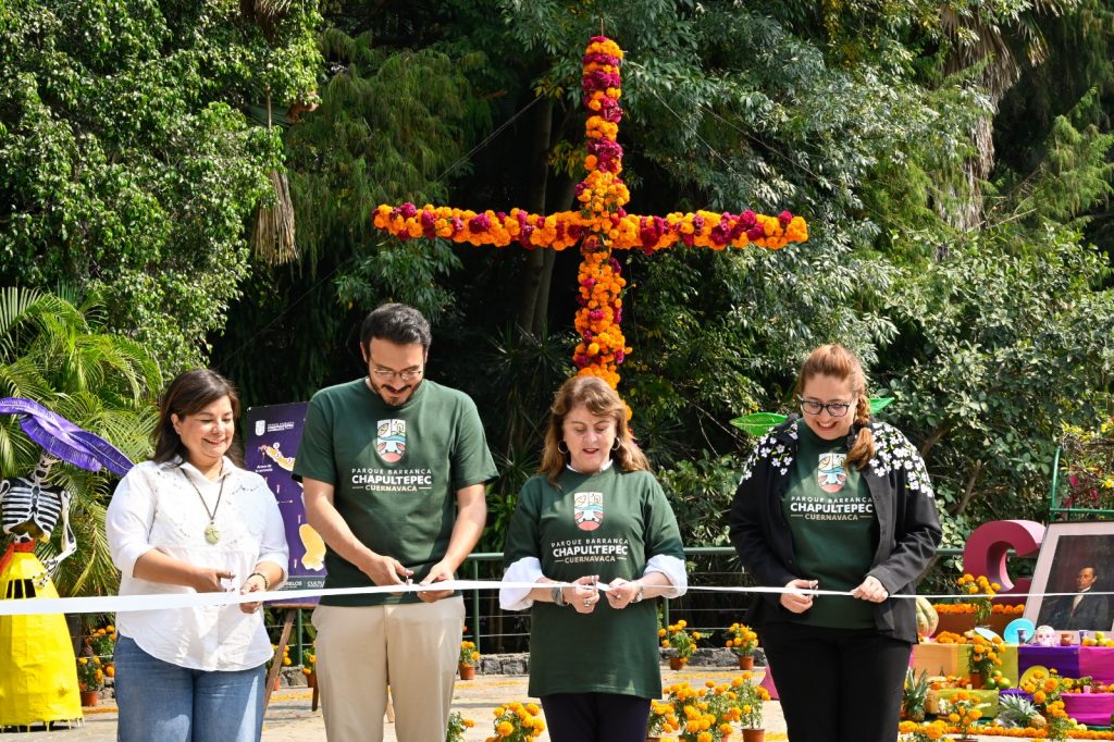 Invita Margarita González Saravia a visitar el Parque Barranca Chapultepec, subsede del Festival Miquixtli 2024