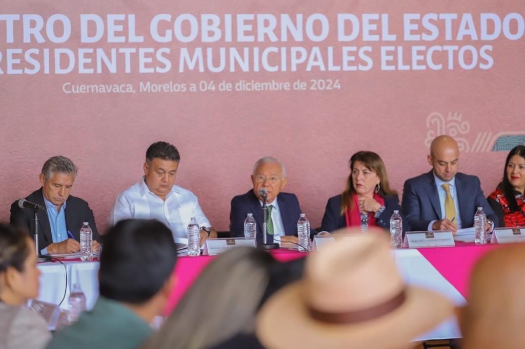 Lista mesa de coordinación estatal para la construcción de paz para mantener presencia de seguridad en toma de protestas de las y los presidentes municipales