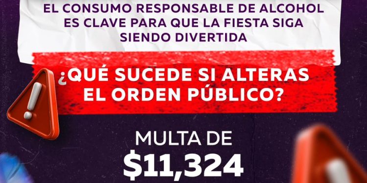 Multas y arresto preventivo a quien altere el orden público en el Carnaval Jiutepec 2025
