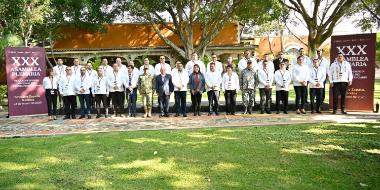 Refrenda Margarita González Saravia compromiso para construir la paz en Morelos y lograr la reinserción social de personas privadas de la libertad