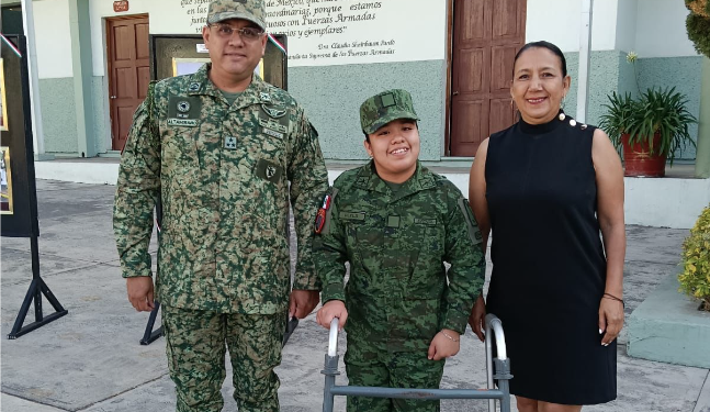 Ayuntamiento de Cuernavaca y SEDENA promueven valores cívicos en niñas, niños y adolescentes